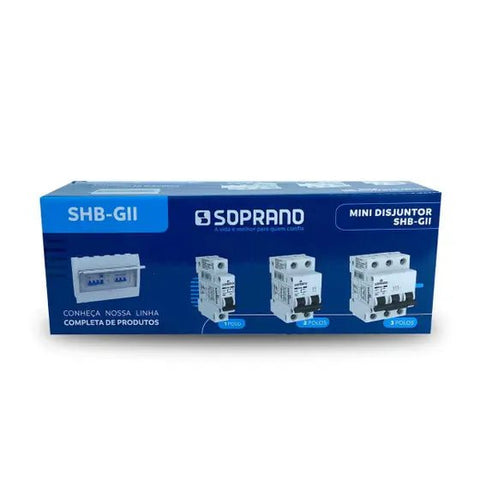 Disjuntor monopolar 50a curva c - SOPRANO - FT tech